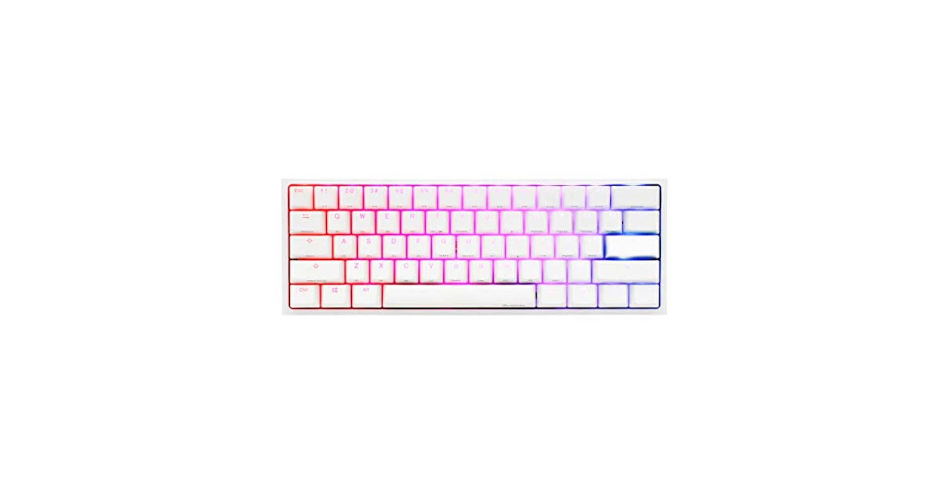 Ducky One 2 Mini Pure White RGB 60% ダッキー Amazon.co.jp: USB-C Ducky One 2 Mini Pure White RGB 60